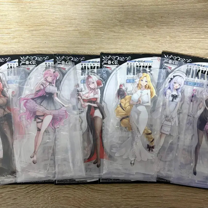 [BUNJANG] Nier: Automata Ichiban Kuji E Prize Acrylic Stand Set (Goddess Squad) - Bundle Set / 니케 제일복권 E상 아크릴 스탠드 6종 일괄 판매합니다.