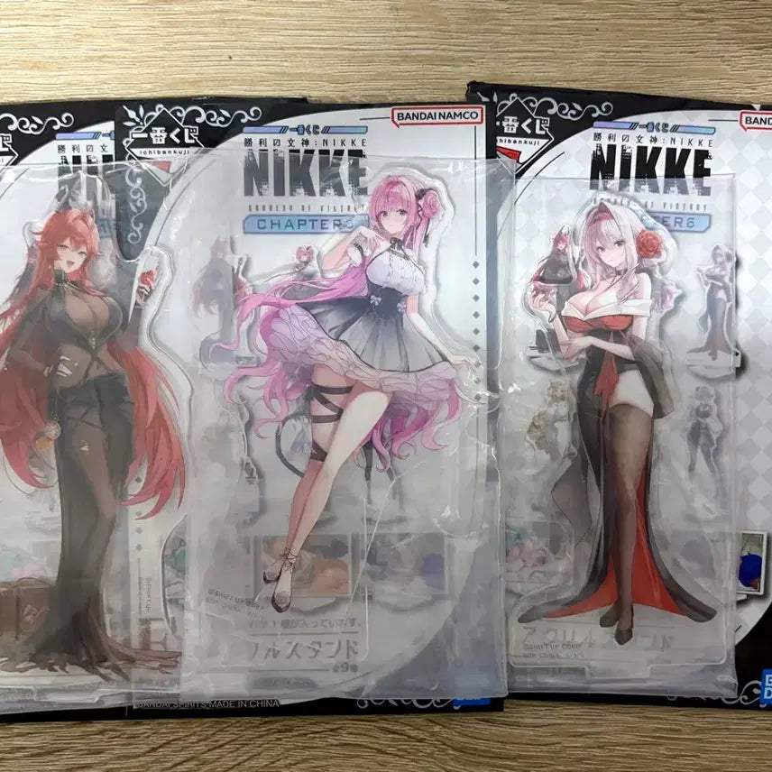 [BUNJANG] Nier: Automata Ichiban Kuji E Prize Acrylic Stand Set (Goddess Squad) - Bundle Set / 니케 제일복권 E상 아크릴 스탠드 6종 일괄 판매합니다.