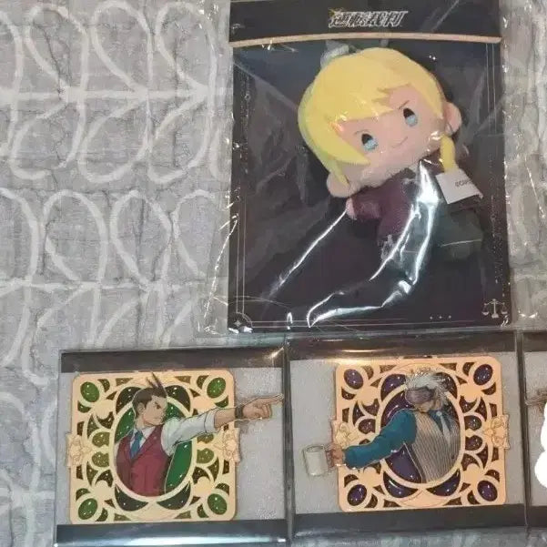 [BUNJANG] Ace Attorney Pop Mart Ku-ji Ryuichi Naruhodo Ryuuichi Acrylic Set / 역전재판 팝마트 쿠지 가류 누이 오도로키 고도 아크릴
