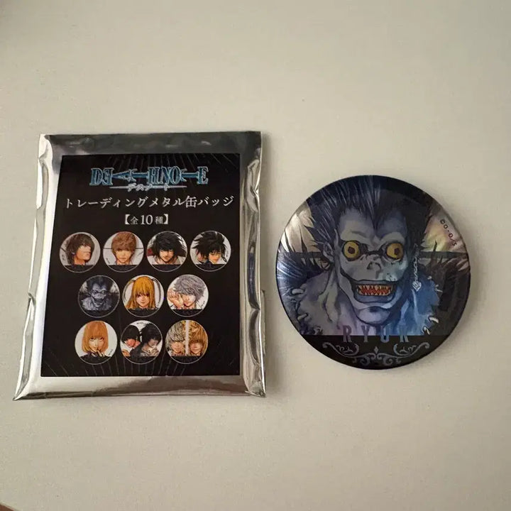 [BUNJANG] Death Note Ryuk Original Art Trading Can Badge / 데스노트 류크 원화 트레이딩 캔뱃지