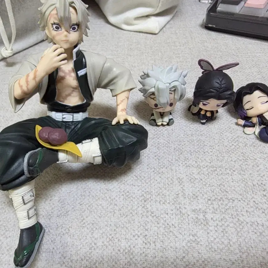 [BUNJANG] Demon Slayer Sanemi Chokonose Noodle Stopper Figure / 귀멸의칼날 사네미 피규어