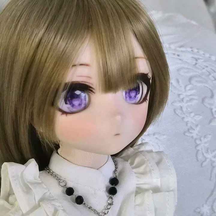 [BUNJANG] 18-20mm Purple Glass Eyes for MSD/MDD Ball-Jointed Dolls / 18~20mm mdd msd 보라색 구관 인형 안구