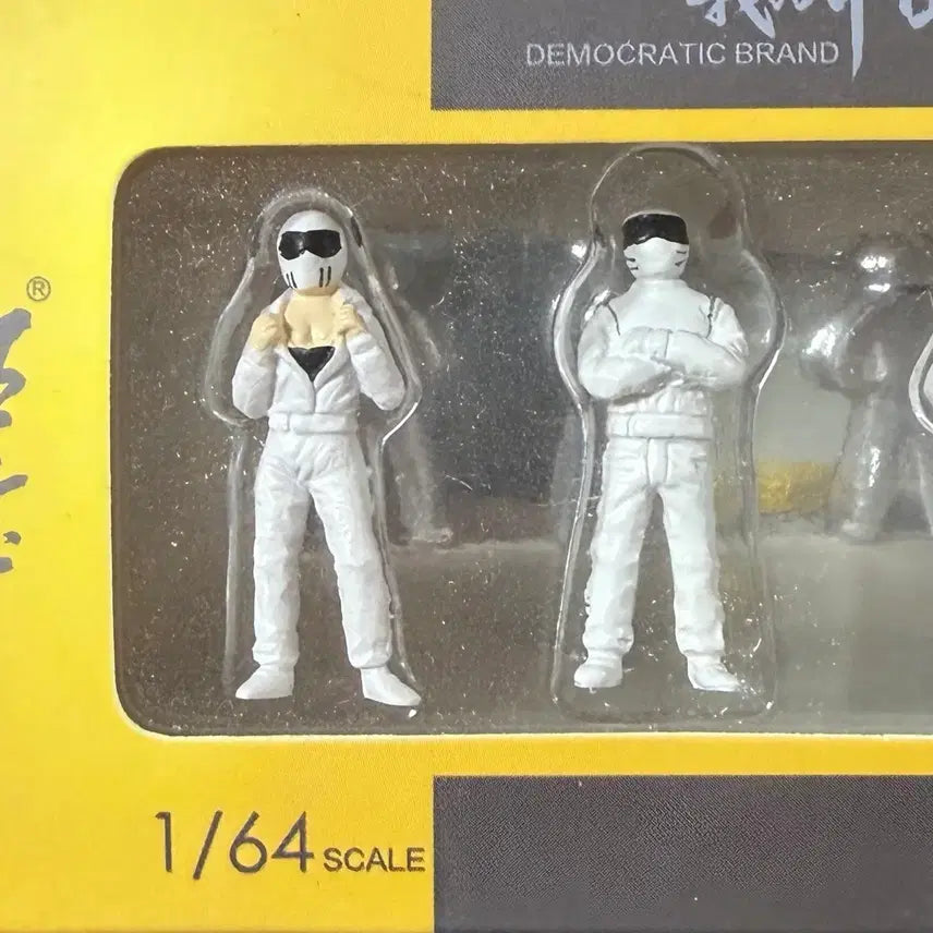 [BUNJANG] 1:64 Scale Racer Diorama Diecast Figures Set / 1:64 레이서 디오라마 다이캐스트 피규어