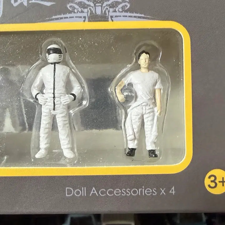 [BUNJANG] 1:64 Scale Racer Diorama Diecast Figures Set / 1:64 레이서 디오라마 다이캐스트 피규어