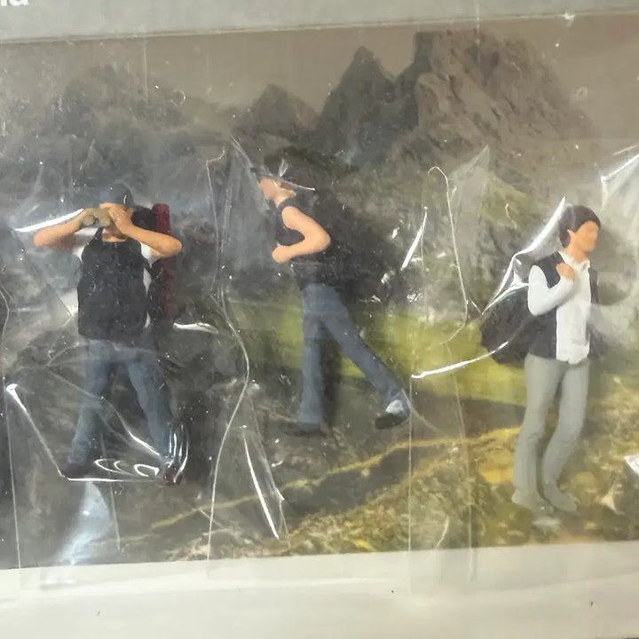 [BUNJANG] 1:64 Scale Race Medal Climbing Diorama Diecast Figure / 1:64 Race Medal 레진 등산 다이캐스트 피규어 디오라마
