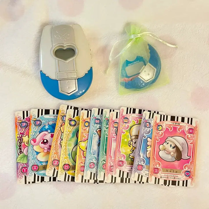 [BUNJANG] Rare Classic PreCure Card Commune Korean Version Tamagotchi / 레어)고전 프리큐어 카드큐어 한국판 카드코뮨 하트코뮨 다마고치 액정완구 고전완구 장난감폰 목업폰