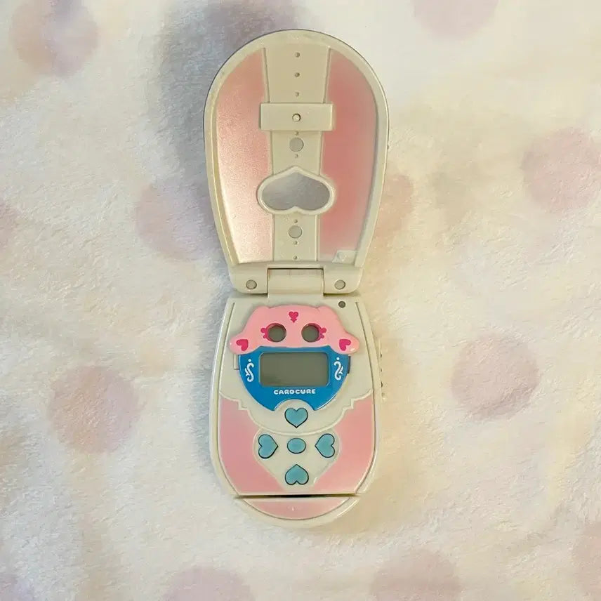 [BUNJANG] Rare Classic PreCure Card Commune Korean Version Tamagotchi / 레어)고전 프리큐어 카드큐어 한국판 카드코뮨 하트코뮨 다마고치 액정완구 고전완구 장난감폰 목업폰