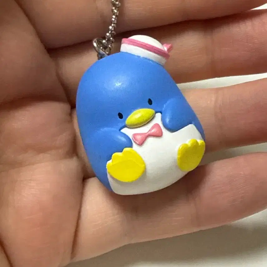 [BUNJANG] Tuxedo Cat Figure Keychain / 턱시도샘 피규어키링 새상품