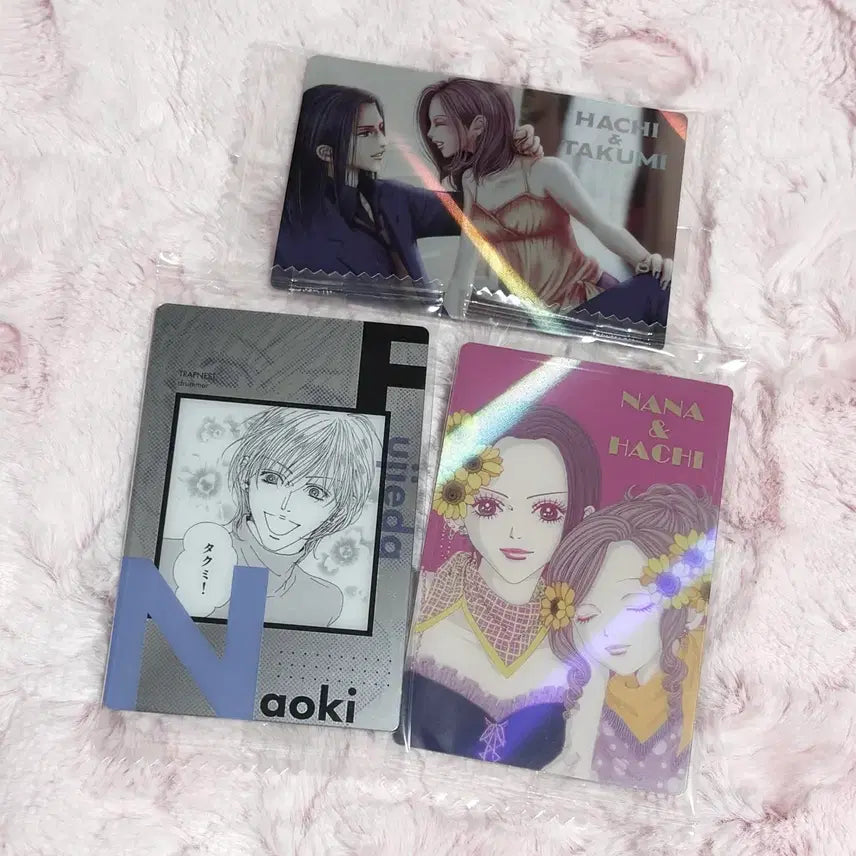 [BUNJANG] Bandai NANA Nana Wehacs Card Naoki Hachitakumi Bundle Set / [일괄] 반다이 야자와아이 NANA 나나 웨하스 카드 나오키하치타쿠미