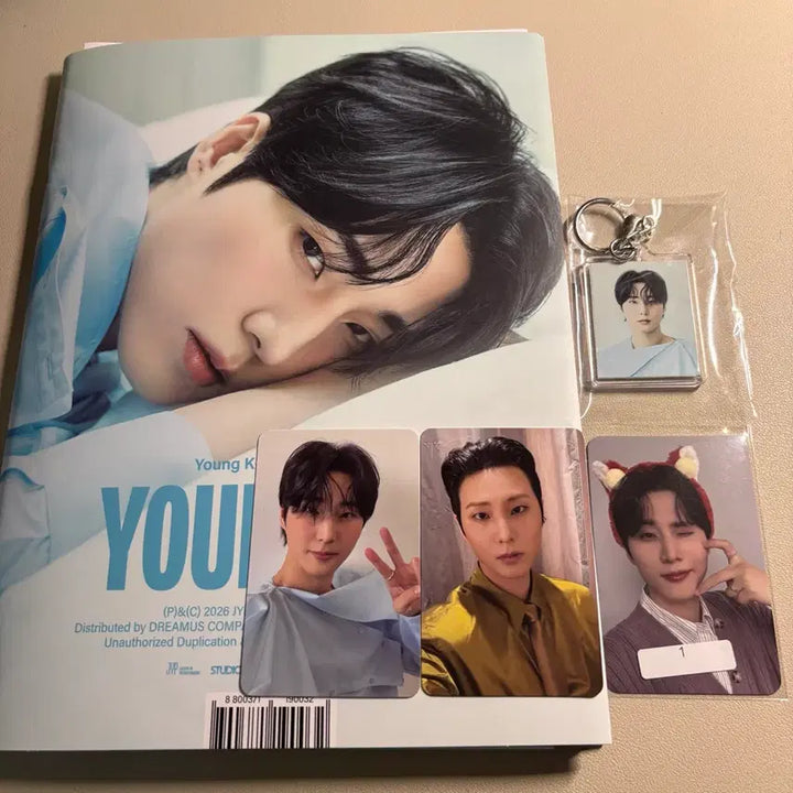 [BUNJANG] Young K YounG:est Photobook &amp; Platform Version Bundle Set / 영케이 앨범 영기스트 YOUNGEST 포토북 후즈팬 포카&amp; 플랫폼 버전 일괄