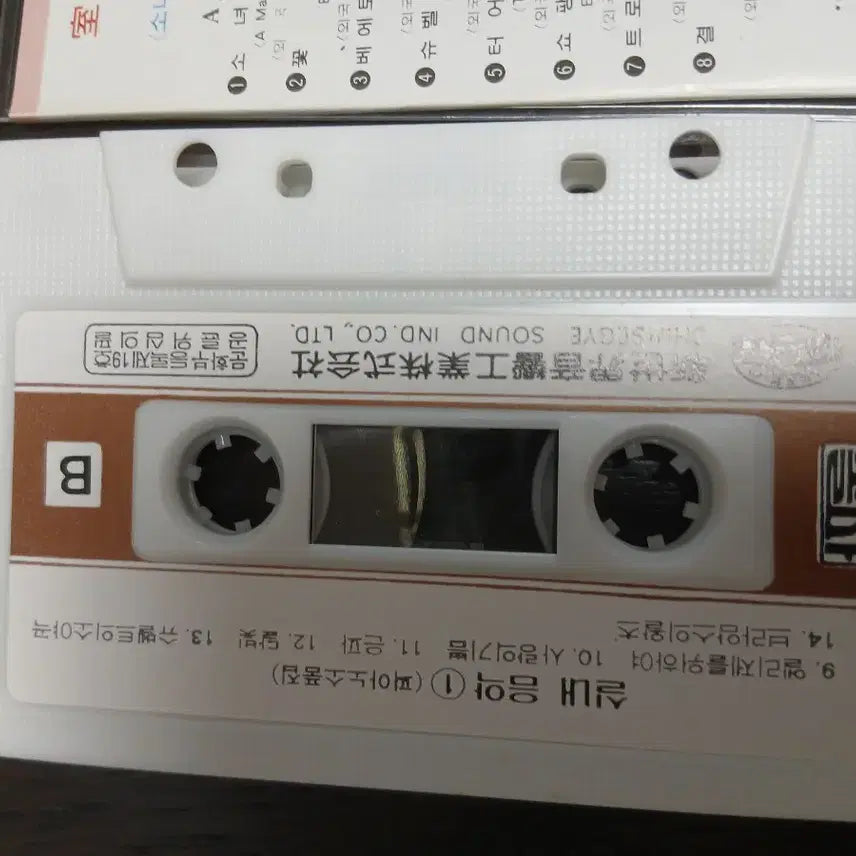 [BUNJANG] Silnae Eumak Vol. 1 Piano Miniature Collection Cassette Tape / 실내음악 1집 피아노 소품집 카세트테이프