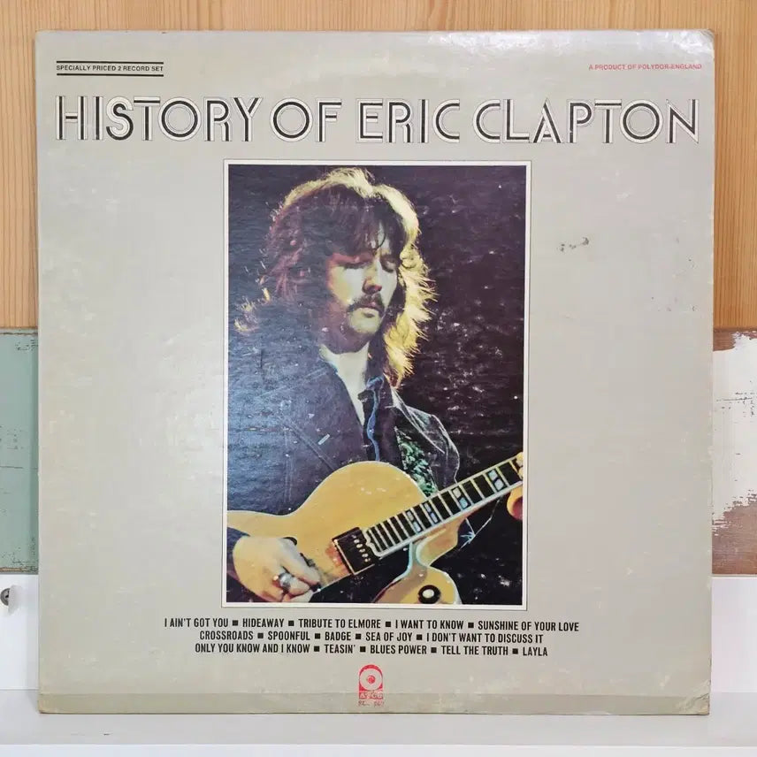 [BUNJANG] Eric Clapton History Of Eric Clapton LP (1975) / Eric Clapton - History Of Eric Clapton LP