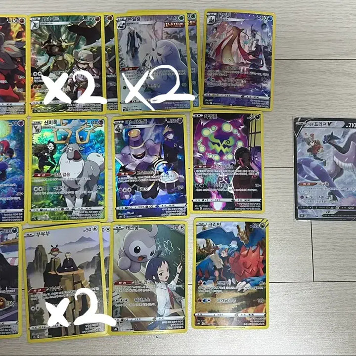[BUNJANG] Pokemon Trading Cards (CHR/CSR Graded) / CHR/CSR등급 포켓몬카드 판매합니나