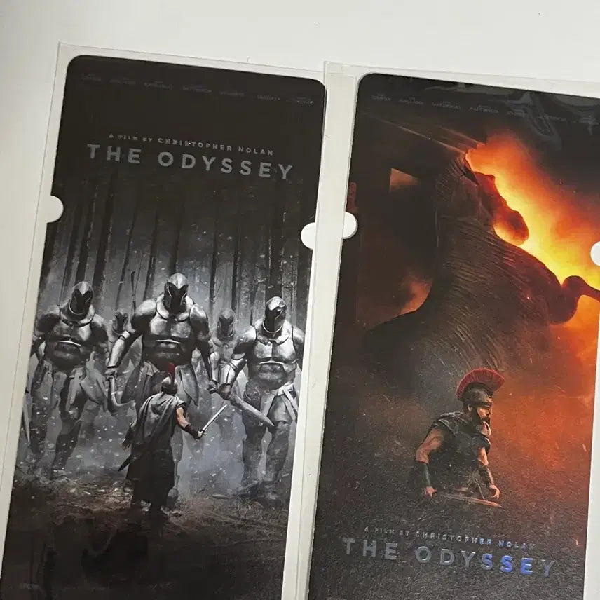 [BUNJANG] CineQ Odyssey Special Ticket Set (2 Types) / 씨네큐 오디세이 스페셜 티켓 특전 2종