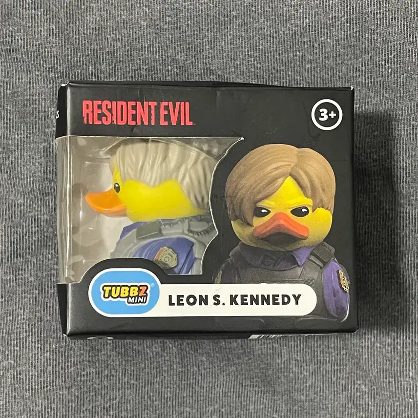 [BUNJANG] Resident Evil Leon Kennedy Duck Figure / 레지던트 이블 레온 케네디 오리 피규어