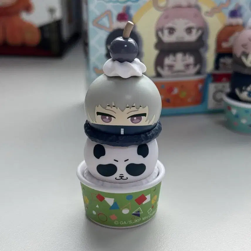 [BUNJANG] Jujutsu Kaisen Tsumi-Chen Stack Up Panda Toge Figure / 주술회전 츠미첸 스택업 판다 토게