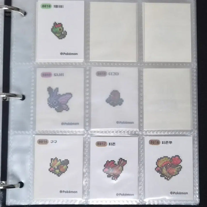 [BUNJANG] Pokemon Pixel Stickers / 포켓몬 픽셀 띠부씰 판매합니다