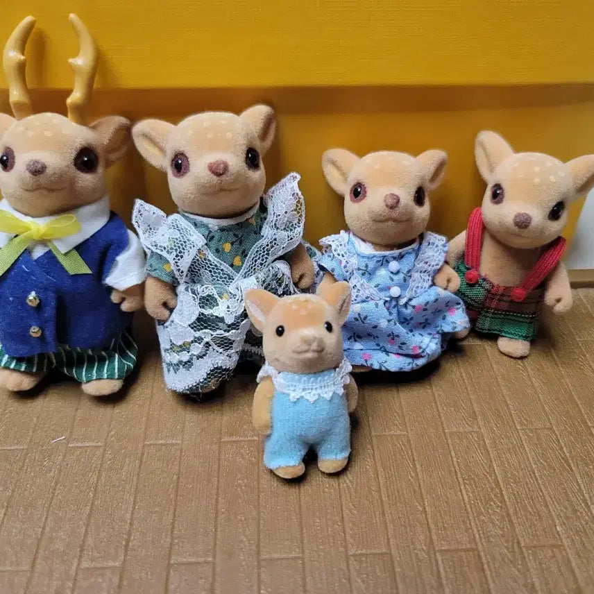 [BUNJANG] Sylvanian Families Old Rare Set - Three Families Bundle / 실바니안 올드레어 세가족 일괄