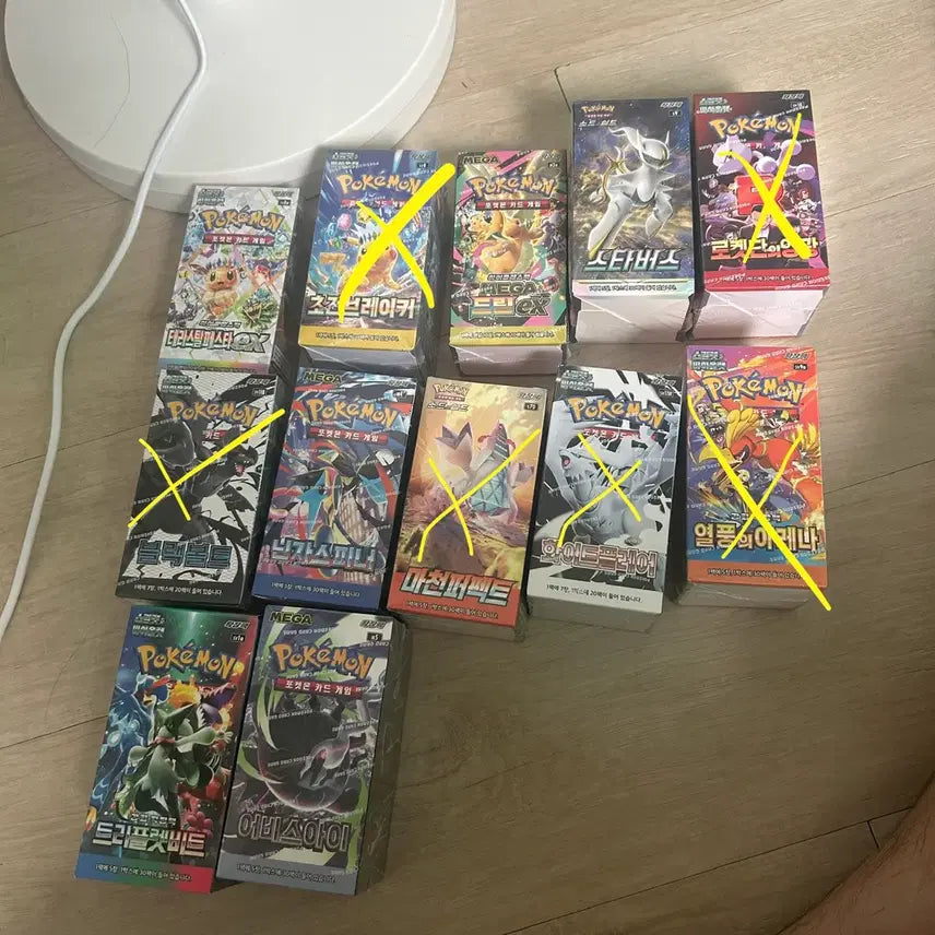 [BUNJANG] Pokemon Card Box (Sealed) - Star Birth, Rocket&