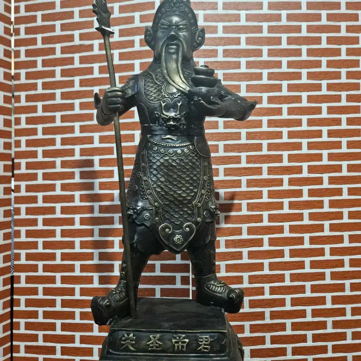 [BUNJANG] Bronze General Guan Yu Statue / 청동 관우장군 조각상