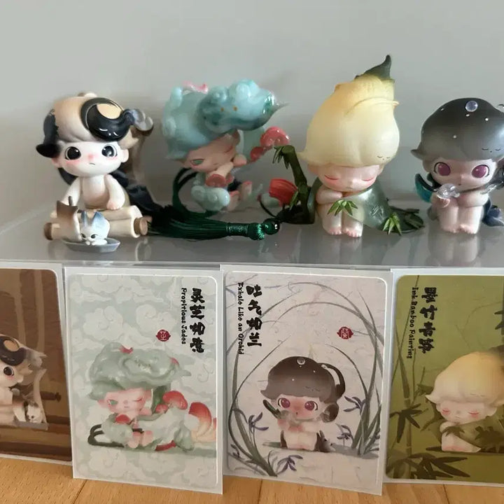 [BUNJANG] Dimoo Tea Time Series Figurines Bundle Set / 디무 차 한잔의 여유 시리즈 판매