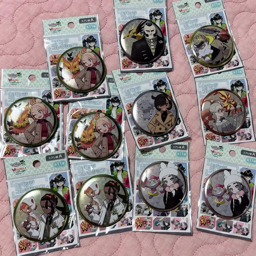 [BUNJANG] Pokémon Trainer Can Badges / 포켓몬 za 레전자 트레이너 캔뱃지
