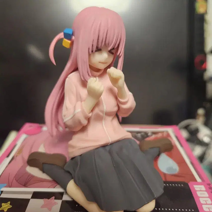 [BUNJANG] Bocchi the Rock! Sitting Bocchi Figure / 앉은 봇치 피규어