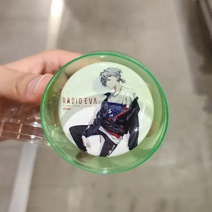 [BUNJANG] Evangelion Kaworu Gacha Can Badge / 일본 라디오에바 카오루 캔뱃지 가챠 정품