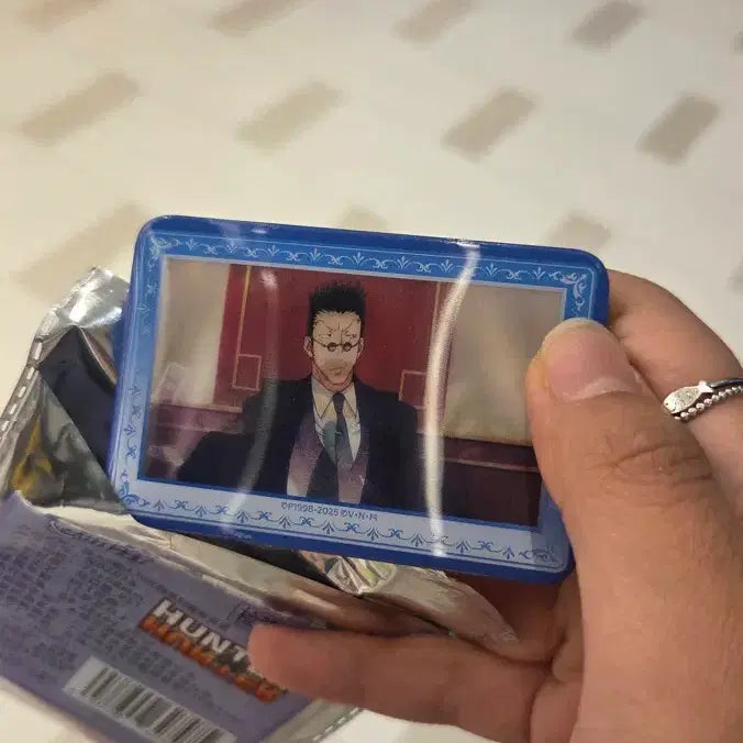 [BUNJANG] Hunter x Hunter Leorio Square Badge / 헌터x헌터 사각 뱃지 레오리오