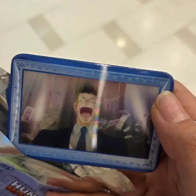 [BUNJANG] Hunter x Hunter Leorio Square Badge / 헌터x헌터 사각 뱃지 레오리오
