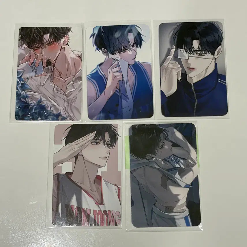 [BUNJANG] Garbage Time Unofficial Photocard Bundle Set / 가비지타임 비공굿 일괄 양도 포웨님 영오님 pp님 복어님 춘봉님 포카 스티커 홀더 폴라