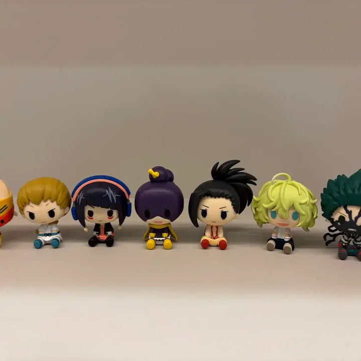 [BUNJANG] My Hero Academia Chocono Co. Set (Izuku Midoriya, Toru Hagakure, etc.) 7 Types Bundle Set / 나의 히어로 아카데미아 초코노코(미도리야, 하가쿠레 등) 7종 일괄