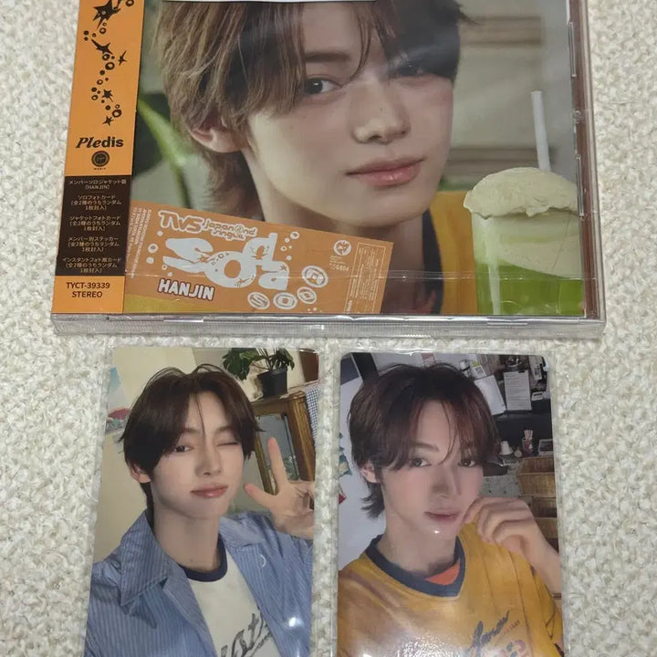 [BUNJANG] TWS Sodasoda Solo Jacket Han Jin SET (Japan Tower Records Limited POB) / (일본(타워레코드)상품/한정특전O)투어스(TWS) 소다소다(SODASODA) 솔로자켓 한진 SET