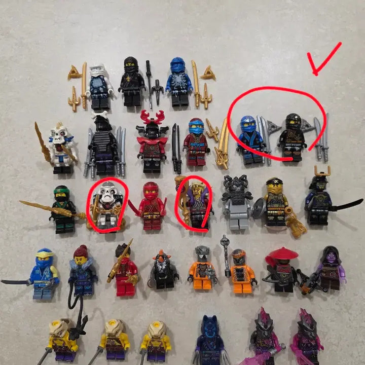 [BUNJANG] LEGO Ninjago &amp; Spinjitzu Bundle Set / 레고 닌자고 및 스핀짓주 일괄 판매