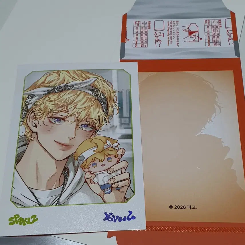 [BUNJANG] Spaklz Lezhin China Exclusive Polaroids Bundle Set / spaklz 스파클즈 lezhin 중국 한정 폴라 사랑은 환상 박별 양도