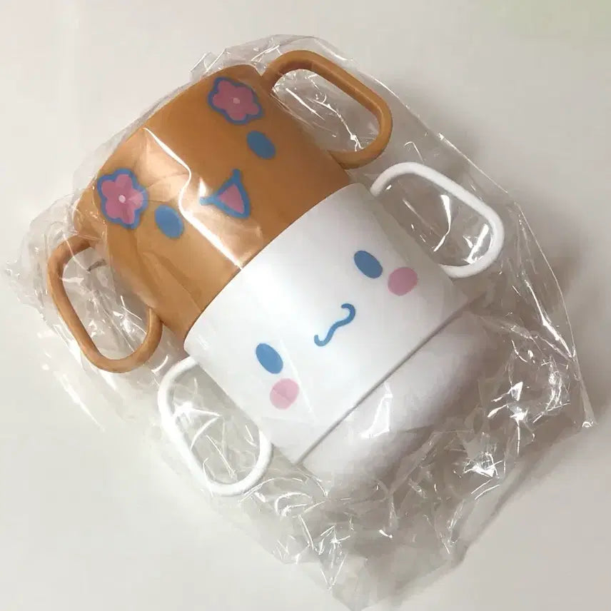 [BUNJANG] Sanrio Vintage Cinnamoroll Mocha Cup Set / 산리오 고전 시나모롤 모카 컵 세트
