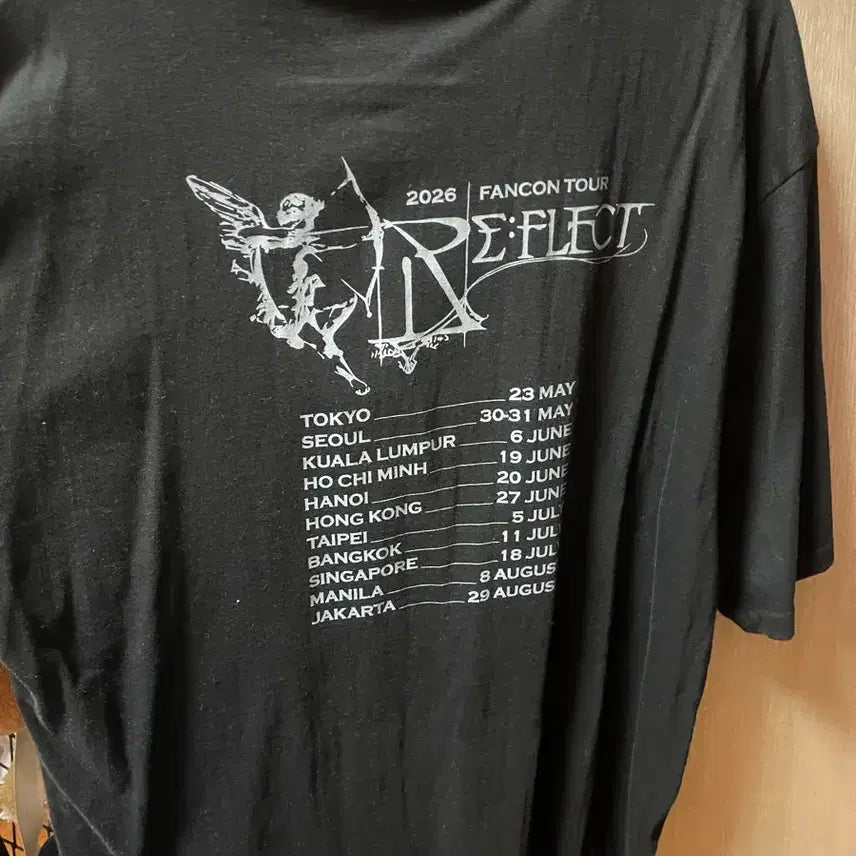 [BUNJANG] Park Jihoon Reflect T-Shirt / 박지훈 리플렉트 반팔티