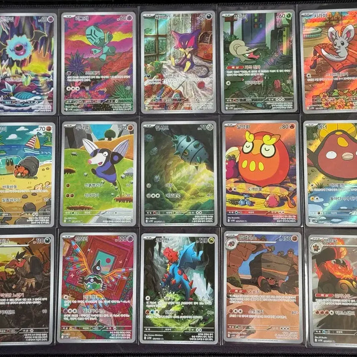 [BUNJANG] Pokemon Card Black Kyurem White Kyurem AR Set (15 Cards) / 포켓몬카드 블랙볼트 화이트플레어 AR 15장