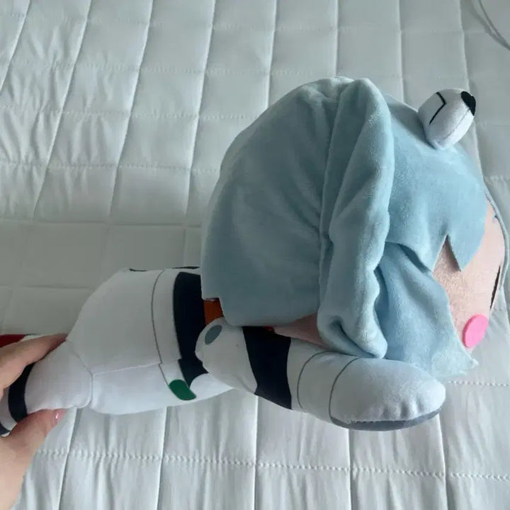 [BUNJANG] Evangelion Ayanami Rei Nesoberi Plush Doll / 급전) 에반게리온 아야나미 레이 네소베리 누이 인형