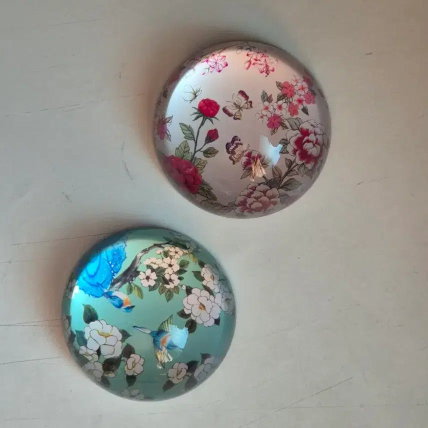 [BUNJANG] Daiso Traditional Folk Painting Paperweight Set / 다이소 전통 민화 문진 2종