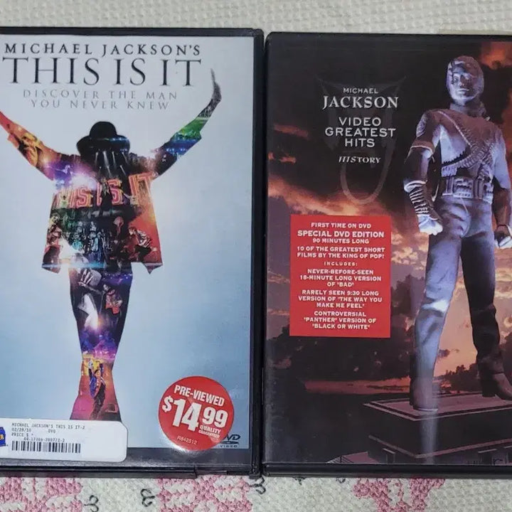 [BUNJANG] Michael Jackson DVD Collection / 마이클 잭슨 DVD 모음