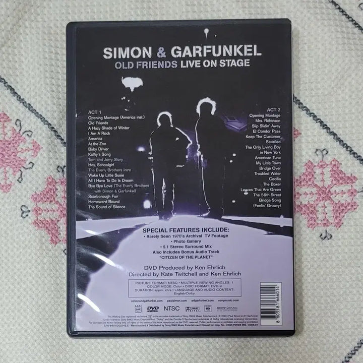 [BUNJANG] Simon &amp; Garfunkel DVD / 사이먼 앤 가펑클 DVD