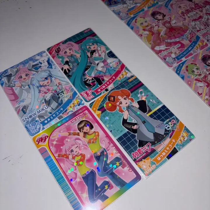 [BUNJANG] DokiDoki Sentai Miwaku Micuki Sola Choa Sebin Riria Airi IFree Collaboration Card Bundle Set / 아이프리 콜라보 카드 13장 일괄 도키센 미쿠 히마리 미츠키 소라 초아 세빈 리리아 아이리