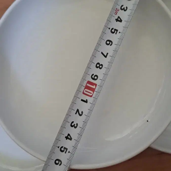[BUNJANG] Haenamsa White Porcelain Lotus Pattern Plates Set / 옛날 빈티지 행남사 백자도자기접시.연꽃무늬