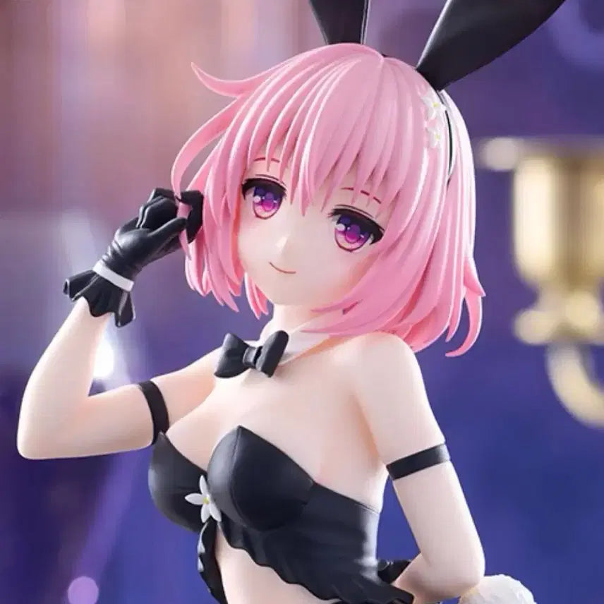 [BUNJANG] To Love Ru Momo B-Cute Bunnies Figure / [ 판매 ] 투러브트러블 모모 비큐트버니즈 미소녀 피규어 양도 블랙