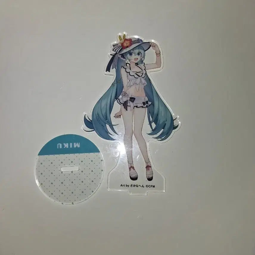 [BUNJANG] Hatsune Miku Summer Swimsuit Acrylic Stand / 하츠네미쿠 여름 수영복 아크릴 스탠드