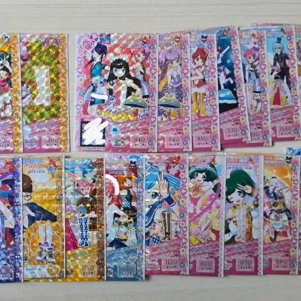 [BUNJANG] PriPara Ticket Bundle Set (127 pcs) / 프리파리 카드 티켓 127장  일괄 판매