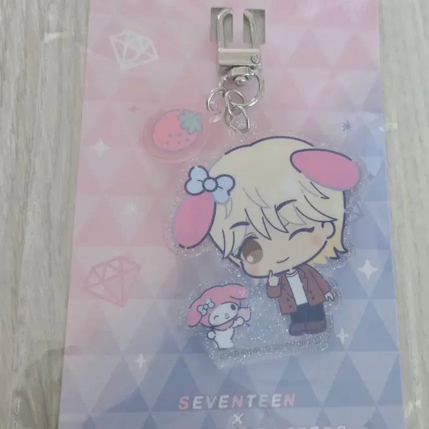 [BUNJANG] SEVENTEEN THE8 Sanrio Collaboration Jeonghan Keyring / 세븐틴 산리오 정한 키링