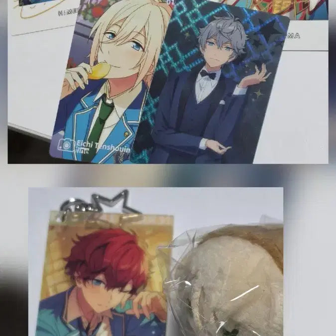 [BUNJANG] Ensemble Stars! Alcanaid Acrylic Keyring Set (Hiirro, Aira) / 앙스타 앙상블스타즈 파샤 포카 알칼로이드 알칼 히이로 아크릴 키링,아이라 모찌마스 키링 굿즈 일괄 양도