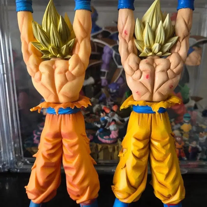 [BUNJANG] Dragon Ball Banpresto Recast Super Saiyan Goku Figure / [리페인트 작] 원기옥 초사이어인 손오공 _ 드래곤볼 _ 반프레스토